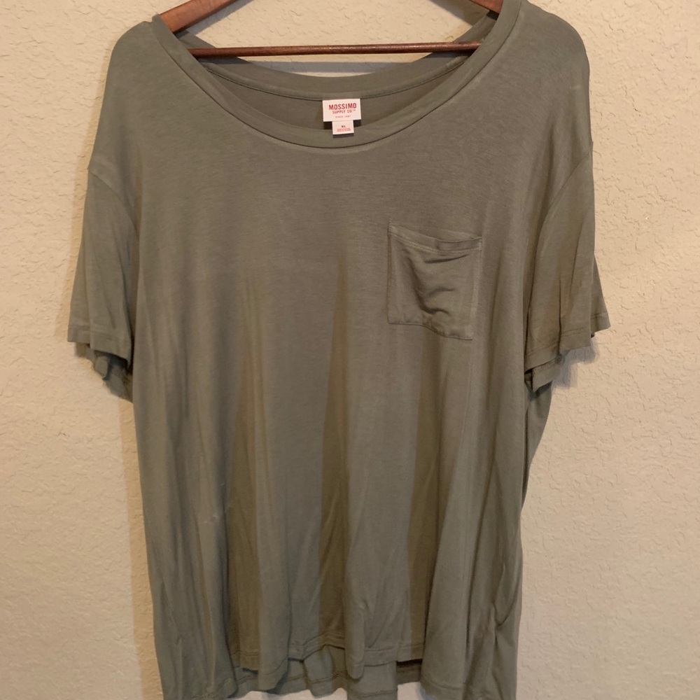 Olive oversized T-shirt